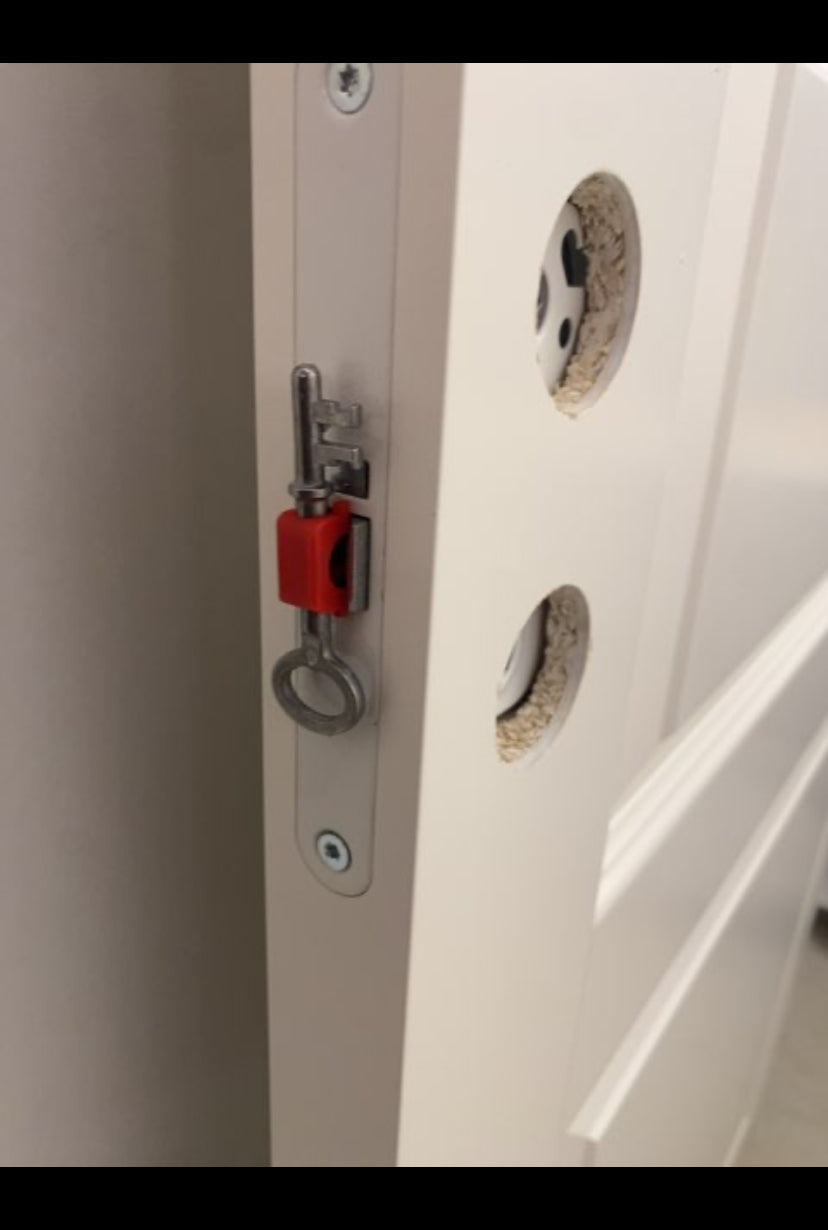 Fyldningsdør massiv fabriksny